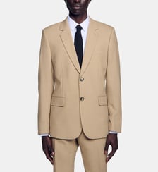 Veste de costume en laine Sandro