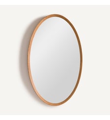 Miroir ovale chêne massif AM.PM