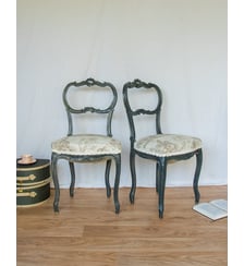 Paire de chaises en bois Claude N°883- Produit chiné Debongout