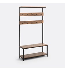 Banc indien en corde et bois de manguier La Redoute Interieurs