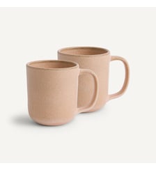 Lot de 2 mugs en grès émaillé AM.PM