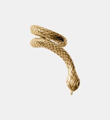 Earcuff en argent 925 plaqué or jaune 18 carats en forme de serpent Aristocrazy