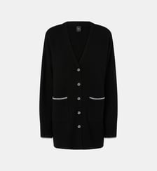 Cardigan long à col v Pinko