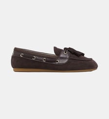 Mocassins en daim avec pompons Liu Jo