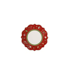 Assiette à pain rouge Villeroy & Boch