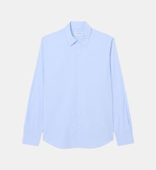 Chemise popeline stretch rayée slim fit Lacoste