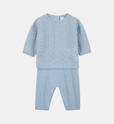 Ensemble long -  laine torsadée Tartine Et Chocolat