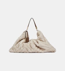 Sac grand format en fausse fourrure Liu Jo