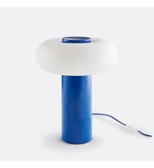 Lampe à poser métal fer et opaline H36,6 cm La Redoute Interieurs