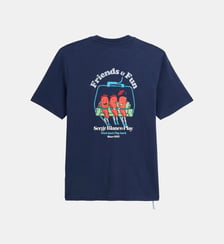 T-shirt manches courtes Théo imprimé Friends & Fun Serge Blanco