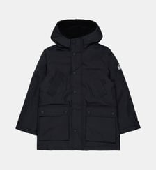 Veste rembourrée longue avec poches devant Diesel Kids