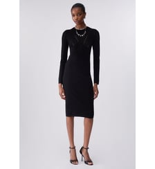 Robe jupe midi en maille Liu Jo
