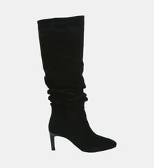 Botte daphne - cuir velours Colisée Paris