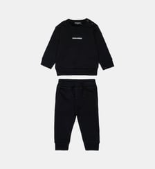 Combinaison longue en polaire avec logo Dsquared2