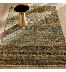 Tapis laine et soie Nagari AM.PM