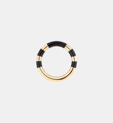 Bague Positano noire Aurélie Bidermann
