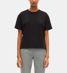 T-shirt droit en coton mélangé The Kooples