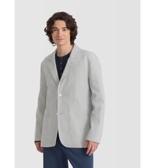 veste Cami en coton blanc à rayures Agnès b.