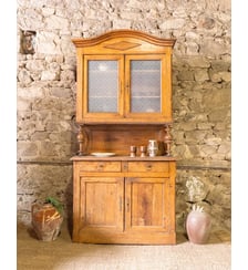 Buffet à deux corps en bois Gilbert N°1860- Produit chiné Debongout