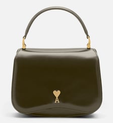 Sac Top Handle Paris Paris En Cuir Glacé unisexe AMI Paris