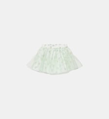 Jupe en tulle à motif fleuri Marni