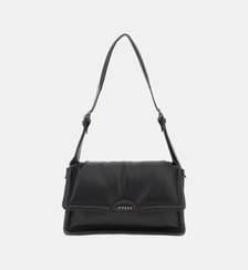 Sac d'épaule Eva cuir véritable Guess