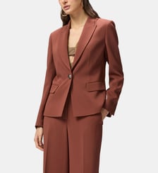 Blazer droit en cady Pinko