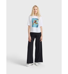 t-shirt Brando en jersey de coton artiste Niki de Saint Phalle blanc Agnès b.