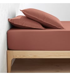 Drap housse percale coton, bonnet 35cm, Scenario La Redoute Interieurs