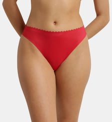 Tanga microfibre et tulle Body Touch Dim