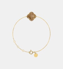 Bracelet, pierre de soleil, or jaune Morganne Bello