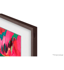 Cadre The Frame couleur Noyer - Compatible TV The Frame 75'' Samsung