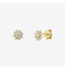 Paire de boucles d'oreilles doré  aya Caroline Najman