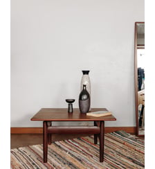 Table basse en teck Liv N°155- Produit chiné Debongout