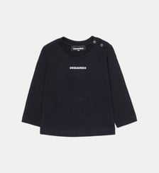 T-shirt à manches longues avec logo Dsquared2
