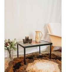 Table basse cratères en céramique Donna N°769- Produit chiné Debongout