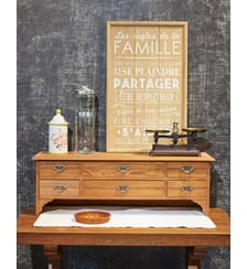 Étagère en bois Gaëlle N°887- Produit chiné Debongout