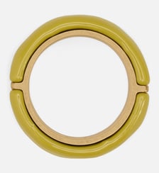 Bague Laquée Emaillée En Laiton unisexe AMI Paris