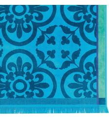 Serviette de plage Santorin Le Jacquard Francais
