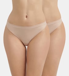 Lot de 2 Strings Microfibre Dim