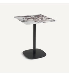 Table de bistrot avec plateau en céramique, 2 couverts AM.PM