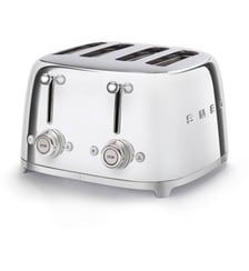 Grille-pain TSF03SSEU Toaster 4 tranches Chrome Smeg