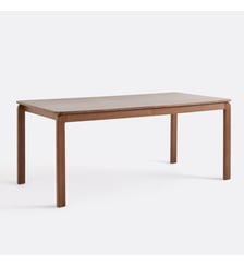 Table à manger, extensible, en plaqué noyer, 6 à 8 couverts La Redoute Interieurs