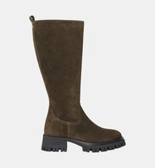 Bottes en cuir noir Memphis Mellow Yellow