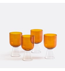 Lot 4 verres à pied en verre borosilicate La Redoute Interieurs