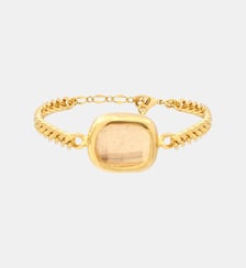 Bracelet fin chaîne   doré à l'or fin - Bysance Satellite