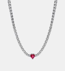 Choker Cœur Halo Pandora