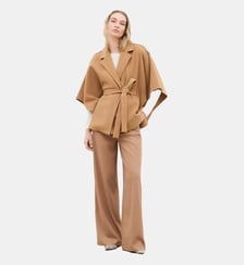 Poncho hatreny - Motif uni Caroll