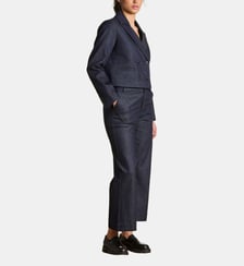 Veste courte en denim La Fée Maraboutée