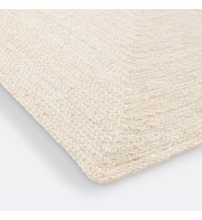 Tapis rectangulaire jute blanchi XL La Redoute Interieurs